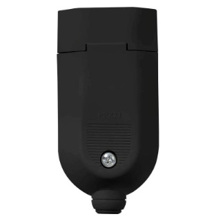 Plugue Fêmea Preto Modello 2p+t 10a 250v 17389 1086-2