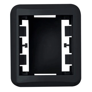 Caixa De Sobrepor P/ 2 Módulos Preto 17391 50920-2 