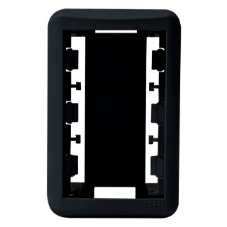 Caixa De Sobrepor P/ 3 Módulos Preto 17392 50930-2