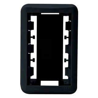 Caixa De Sobrepor P/ 3 Módulos Preto 17392 50930-2 