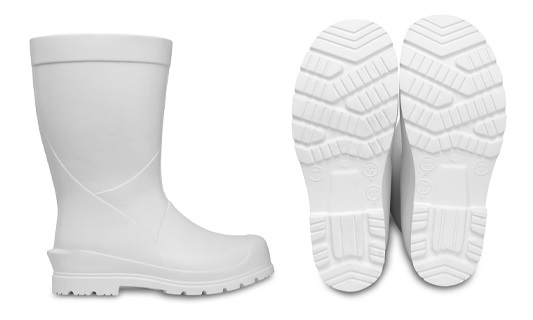 Bota Ocupacional Branca Inteira De Eva N°44 Ca.50.111 17409 6401