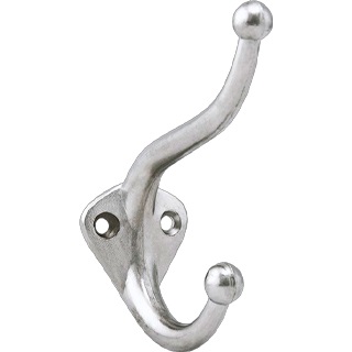 Cabide Duplo Grande Niquelado 17460 3632