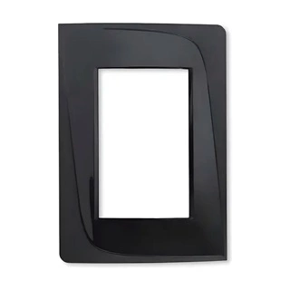Placa 2x4 Tendenza Preto Linha 50.000 17477 50500-2