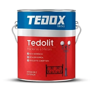 Tinta Esmalte Sintético Tedolit Standard 900ml 17469 5338 