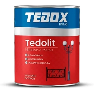 Tinta Esmalte Sintético Tedolit Standard 900ml 17469 5338 