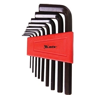 Jogo Chave Allen Curta 1,5 A 10mm 09 Peças 17543 112269 