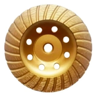 Rebolo Diamantado Turbo Para Desbaste 4.1/2" 115mmxm14 17525 2807 