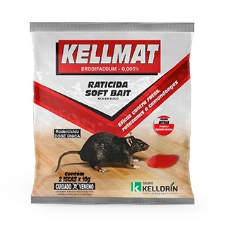 Raticida Kellmat Soft Bait Display 50x2x10g 17554 416 