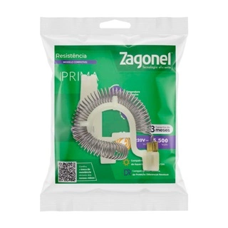 Resistência 220v 5500w Tipo Zagonel - Torneira Prima Touch 17379 ZP0255 