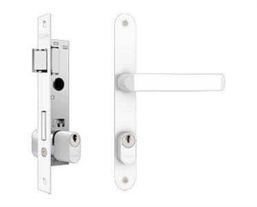 Fechadura Ext Porta Ferro Esp.inox T30mm 401/07 B11mm 17587 41610 