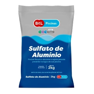 Sulfato De Alumínio P/ Piscinas 2kg 17654 11010180 