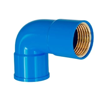 Joelho Azul 90 Soldável Prolongado Bucha Latão 25mmx1/2 17749 2378 