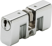 Cilindro Avulso Cromado Para Fechadura Soprano 1193 30ZCR 