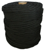 Corda Multifilamento Preta 06mm 150m 12058 C1C0606 