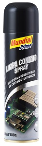 Limpa Contato Spray 300ml Mundial Prime, Onu 1950 - Aerossóis, 2.1 Ge N.a 12140 0040359