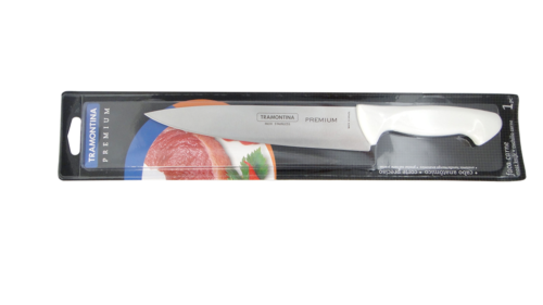 Faca Cabo Branco Para Carne Premium 8 12172 24472188