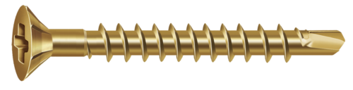 Parafuso Fixer Ponta Broca Cabeça Chata Dentada Phillps 4,0x35 12176 40452402 