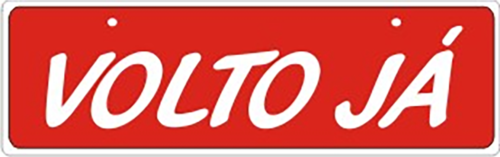 Placa Em Ps Sinal/adv - Volto Já 10x30cm 12233 151