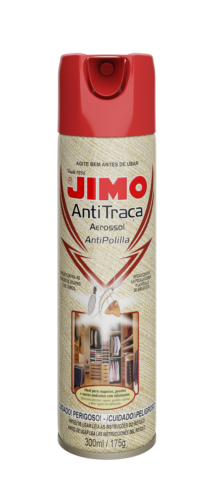 Jimo Antitraça Aerosol 300ml, Onu 1950 - Aerossois, 2.1 Ge na 12287 06X300ML 