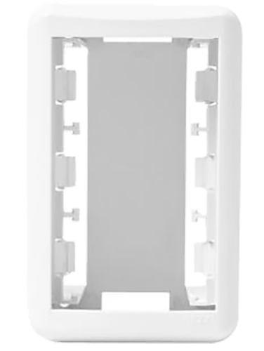 Caixa De Sobrepor P/ 3 Módulos Branco 12322 50930