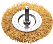 Escova Aço Com Eixo Para Furadeira 4"x1/2" 12347 744509 