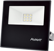 Refletor Led Slim Preto  10w 6500k Bivolt 750 Lumens 12351 259101374 