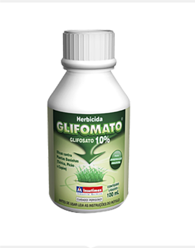 Glifomato 10%   100ml, Não Perigoso 12374 24X100ML - 1023