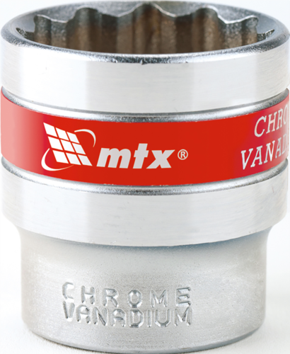 Soquete Aço Cromo Vanádio Estriado 17mm 12494 1391755