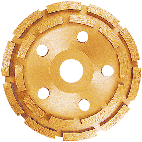 Rebolo Diamantado Segmentado Duas Linhas Para Desbaste 4.1/2 12601 729059