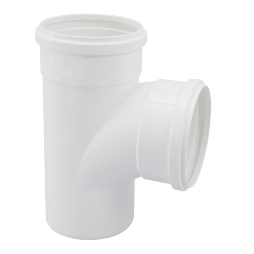 Te Esgoto Curto 90º    75x 75mm 1344 0660