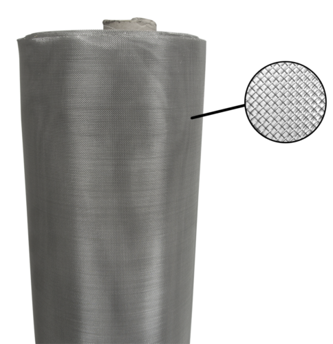 Tela De Aço Inox Malha 30 Fio 0,25mm C/ 130cm De Largura 10511 I-30
