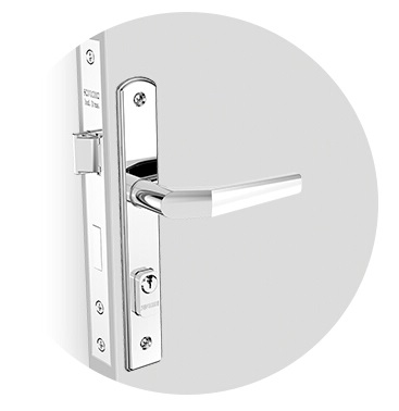 Fechadura Popline Reta Ext Cr Esp15 [20x53 Py45]  Porta Ferr 1997 3001052018
