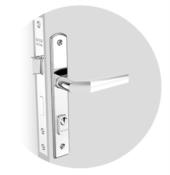 Fechadura Popline Reta Ext Cr Esp15 [20x53 Py45]  Porta Ferr 1997 3001.0520.18 