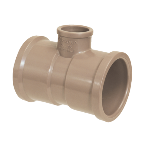 Te Marrom Redução 40x32mm 2047 0466