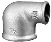 Joelho Ferro Galvanizado Redução 90°    3/4"x1/2" 2075 90R00504 