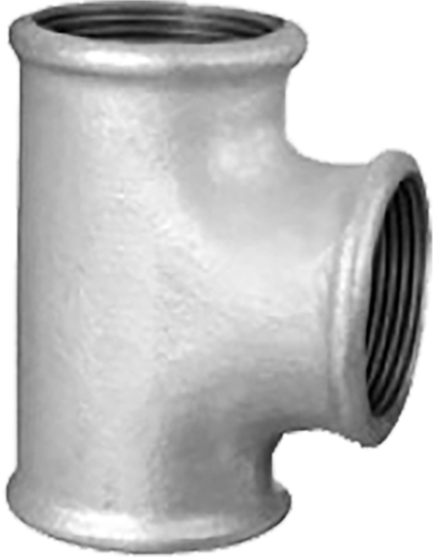 Te Ferro Galvanizado Bsp    1" 2078 CG130E