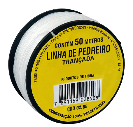 Linha Nylon Pedreiro Trançada 50m 2094 962/ 50MT