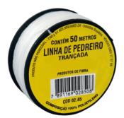 Linha Nylon Pedreiro Trançada 50m 2094 962