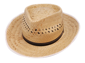 Chapéu Palha Adulto Furado - 30cm 2153 13 
