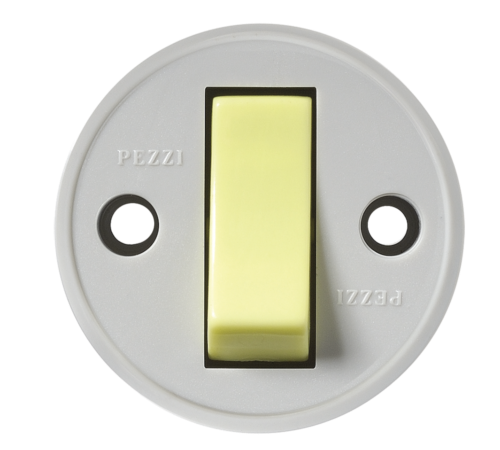 Interruptor Sobrepor Redondo Tecla Simples Luminosa  10a 2449 191iL-3