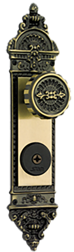 Fechadura Ext Colonial Bola Movel Tetra Broca 55mm 2537 33862