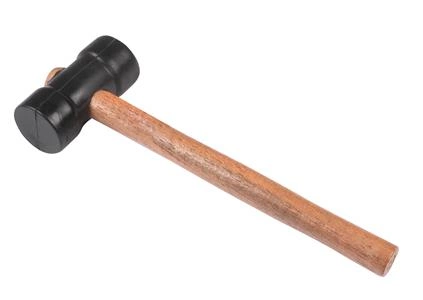 Martelo Borracha Preto 40mm 2958 3285530 