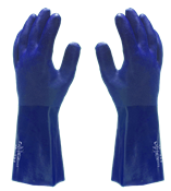 Luva Pvc  Áspera Com Forro 36cm C.a.36581 3171 S-PVC-36 