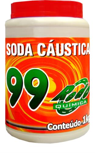 Soda Cáustica Escamas 99 Pote 1kg 3311 44