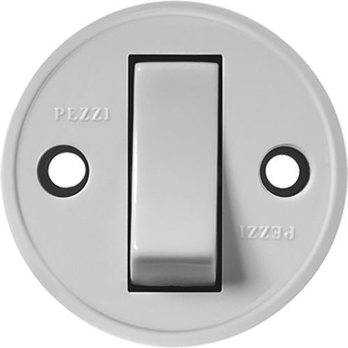 Interruptor Sobrepor Redondo Tecla Simples 10a 250v 342 191-3