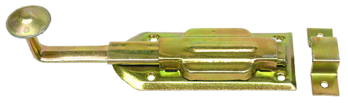 Fecho Porta Com Mola Bicromatizado 30cm 3796 30830