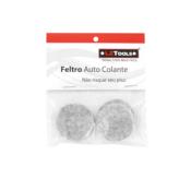 Feltro Auto Colante Redondo Com 10 Unidades 27mm 3849 27 MM 