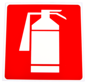 Placa Luminosa Em Ps Sinal/adv - Extintor 20x20 X2,00mm 10674 1509 