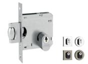 Kit Fechadura Pivotante Cil Classic Roseta Red Escovado 10686 1601 - 37361 