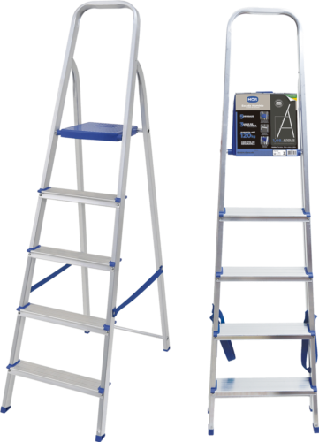 Escada Abrir Alumínio 5 Degraus Alt.1.410 4306 960522